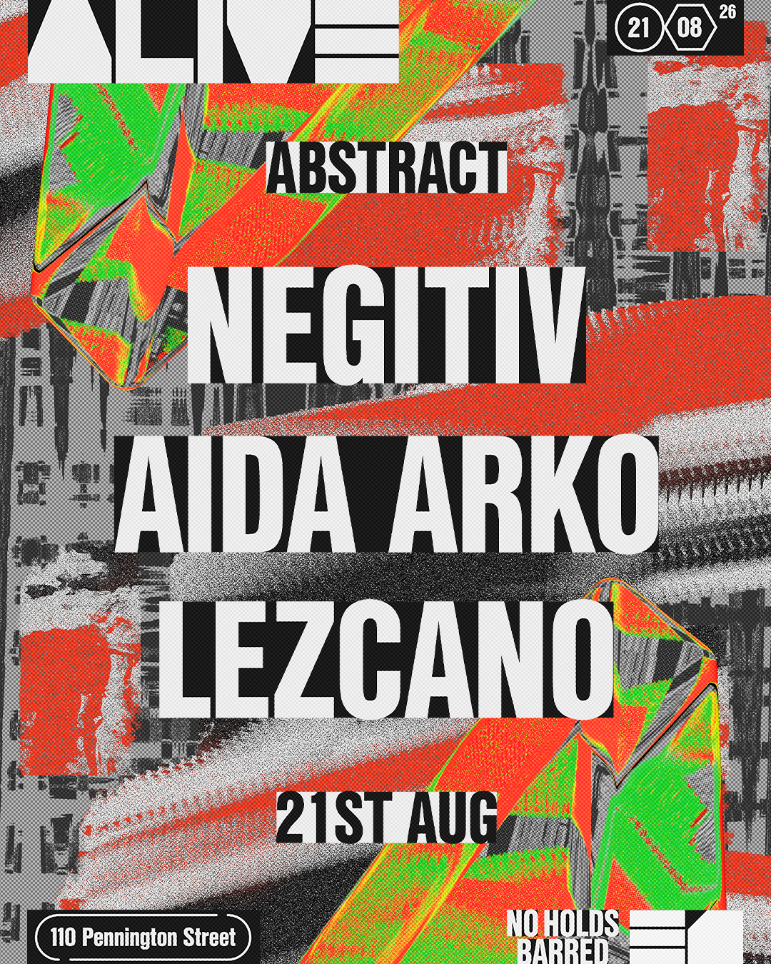 ALIVE x ABSTRACT: NEGITIV.