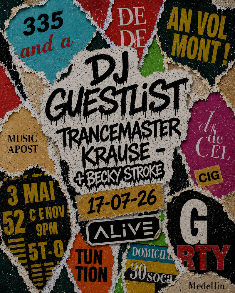 ALIVE: DJ GUESTLIST & Trancemaster Krause