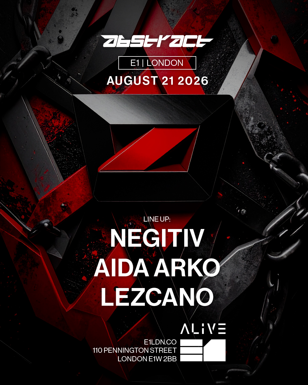 ALIVE x ABSTRACT: NEGITIV, Aida Arko & Lezcano