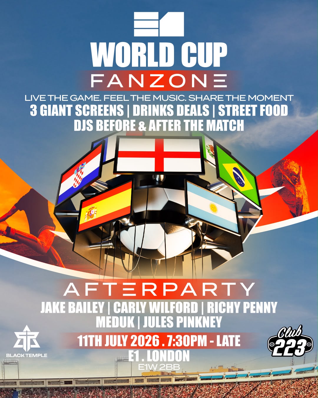 England Vs Norway World Cup Quarter Final + After Party