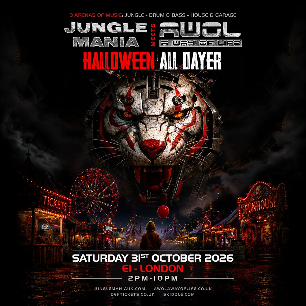 Jungle Mania meets AWOL Halloween - London