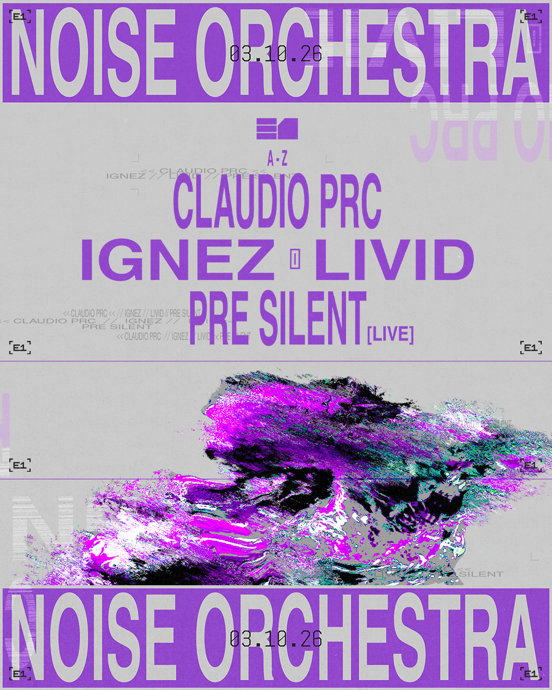 Noise Orchestra: Ignez, Livid, Claudio PRC, Pre Silent (live)