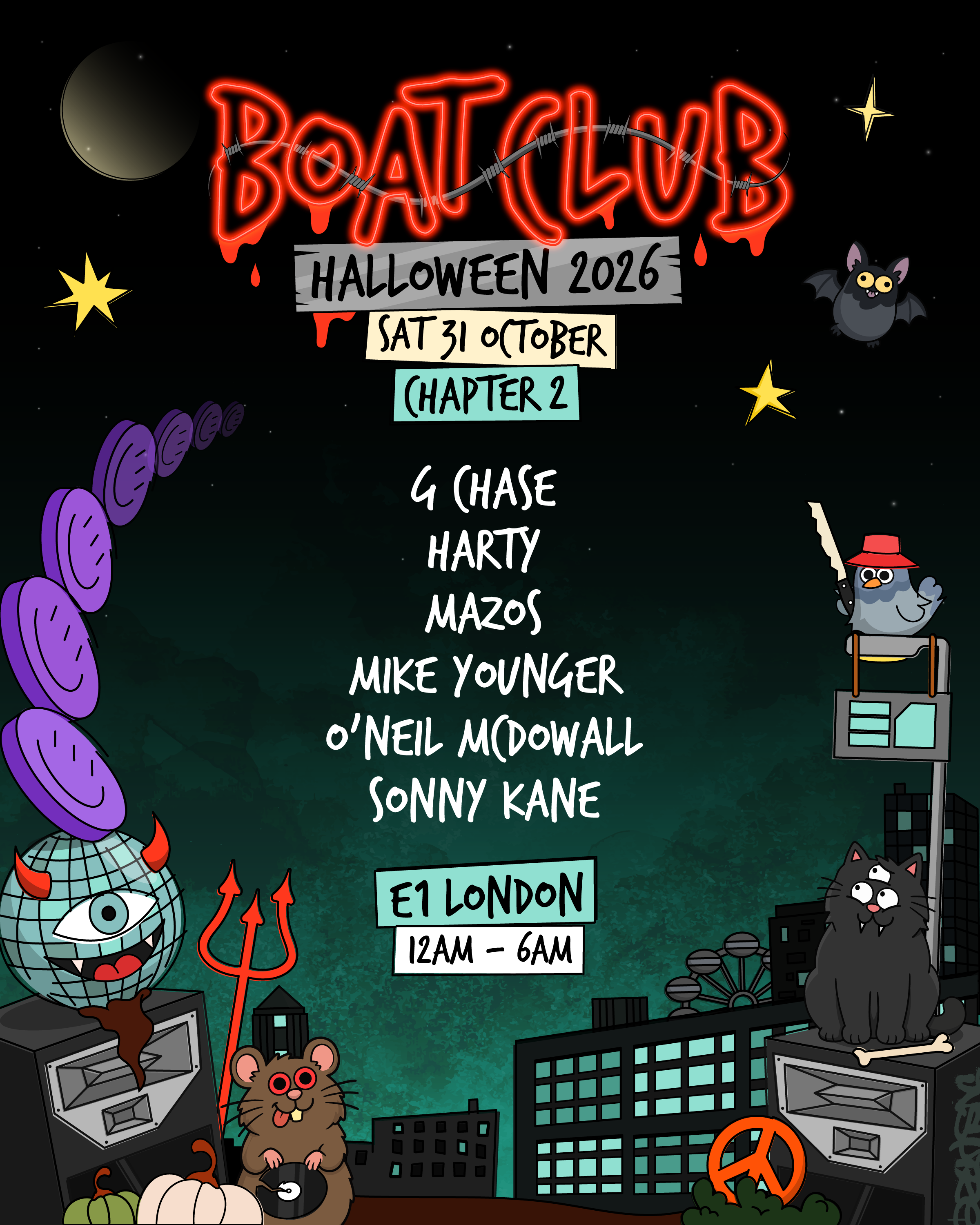 Boat Club Halloween
