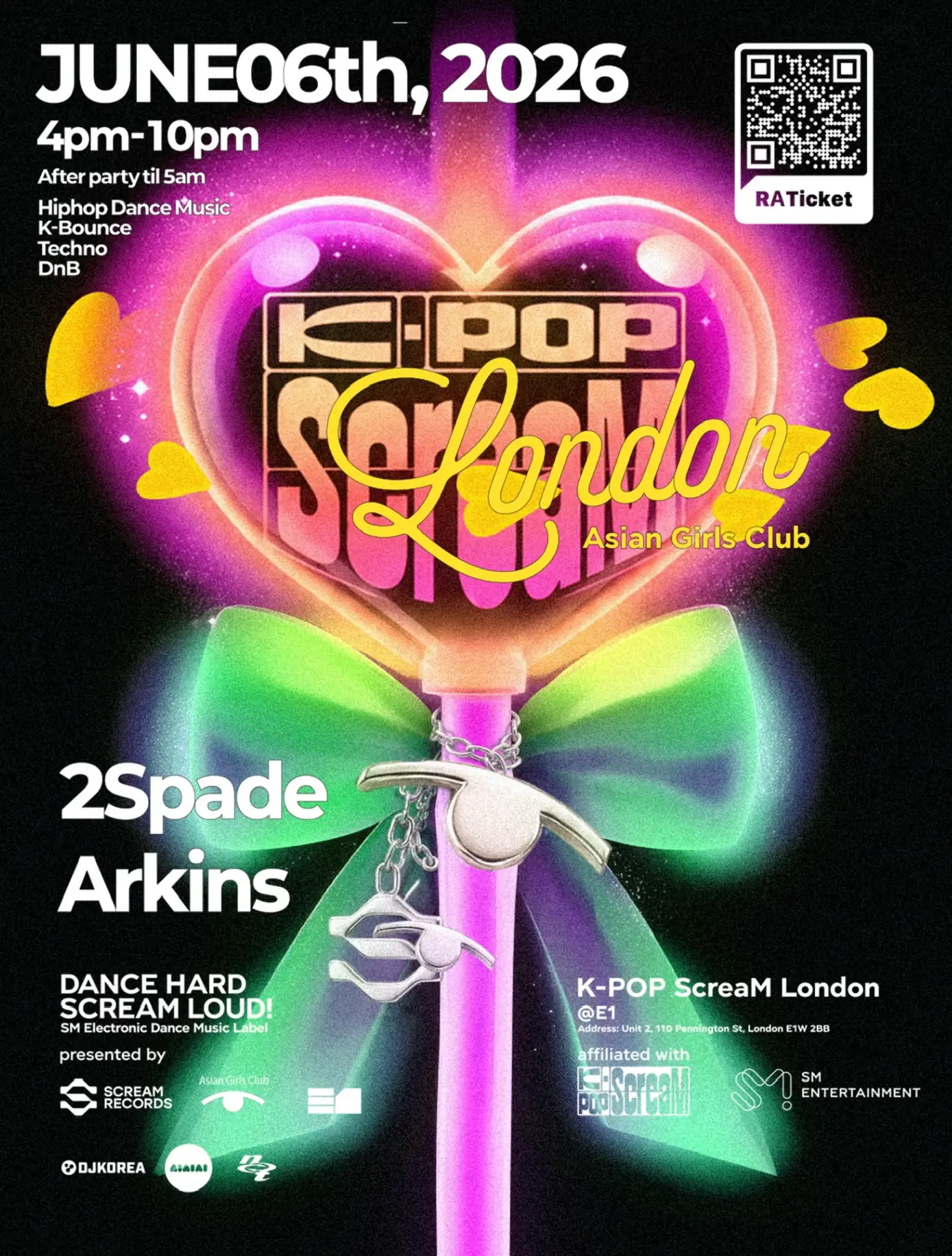 K-pop ScreaM London x Asian Girls Club