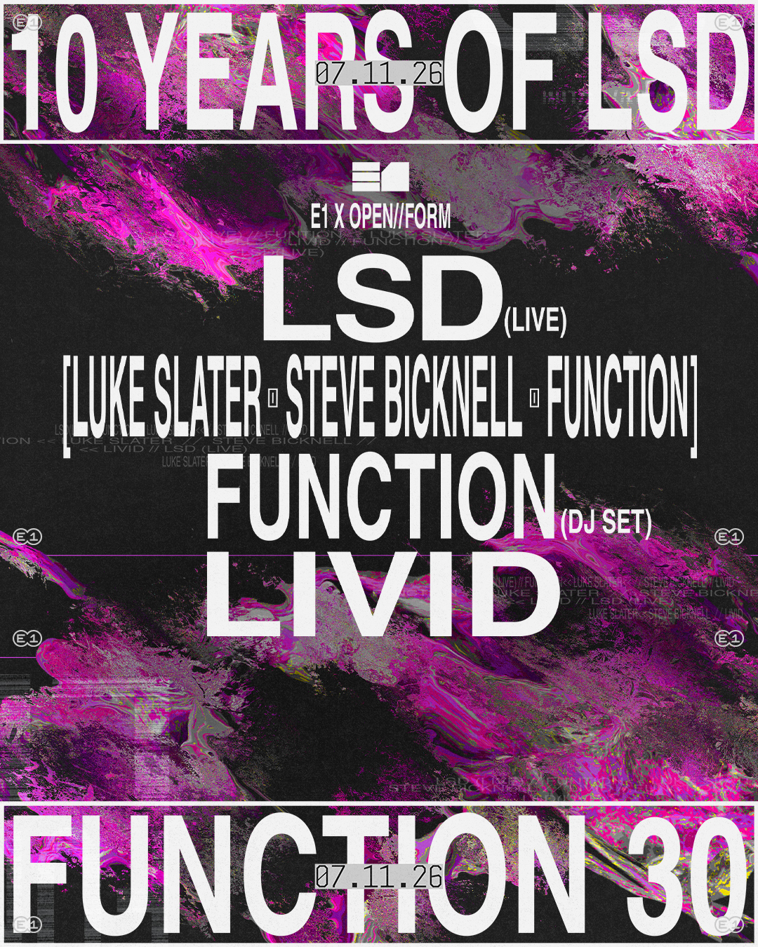 Functions 30 × 10 Years of LSD