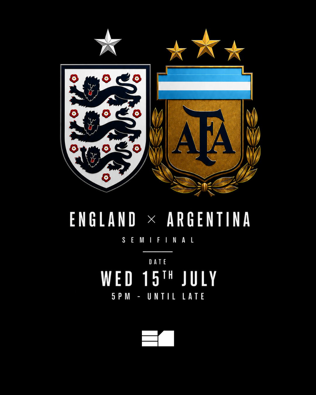 England vs Argentina World Cup Semi Final + After Party