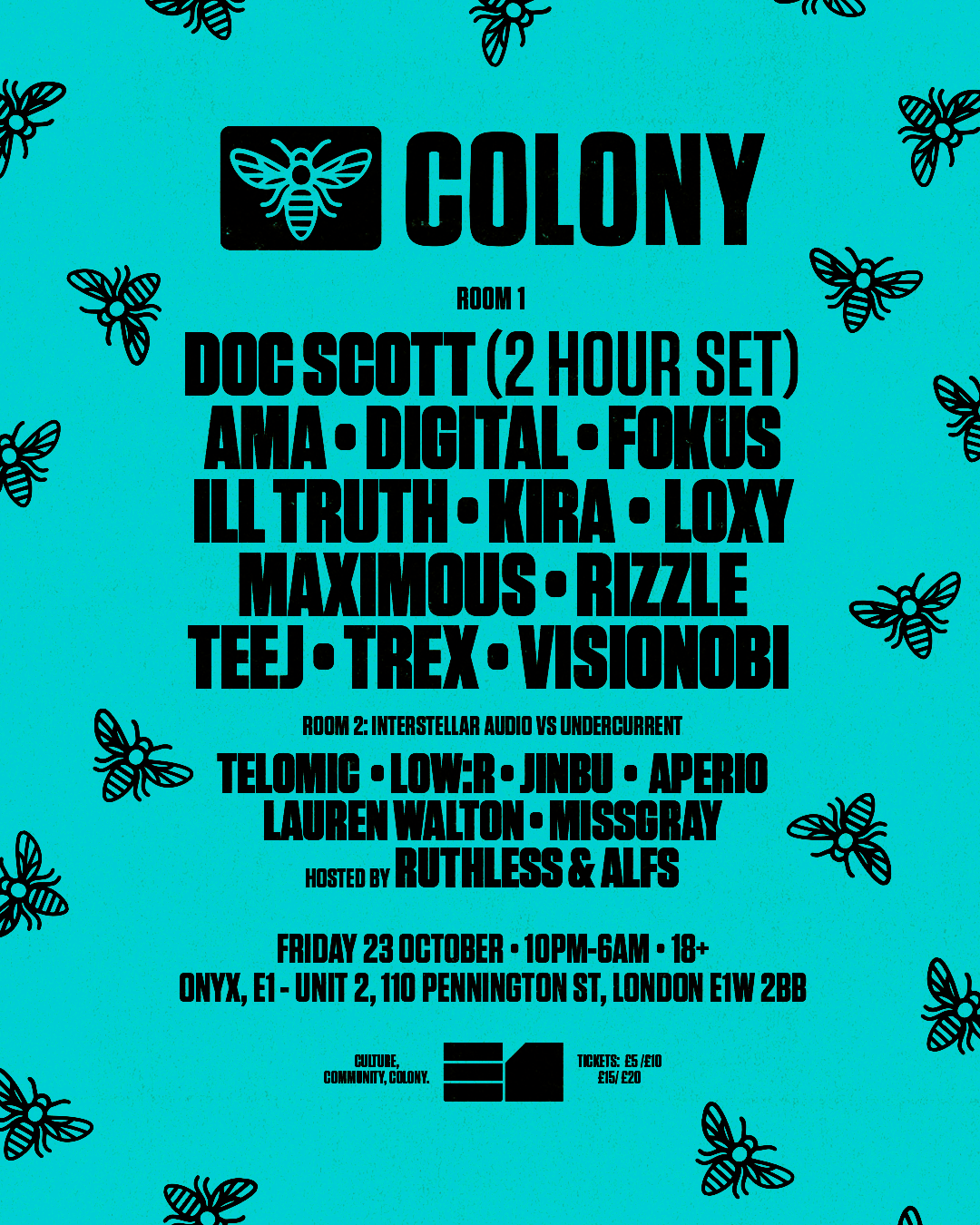 Colony, curated by Visionobi