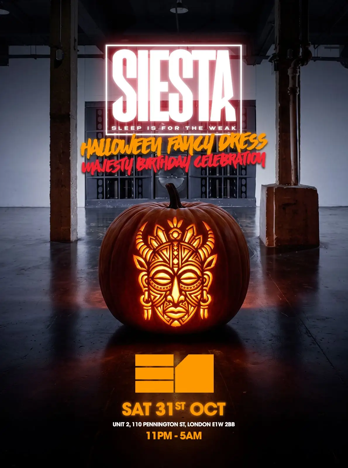 Siesta presents - Majesty's Birthday