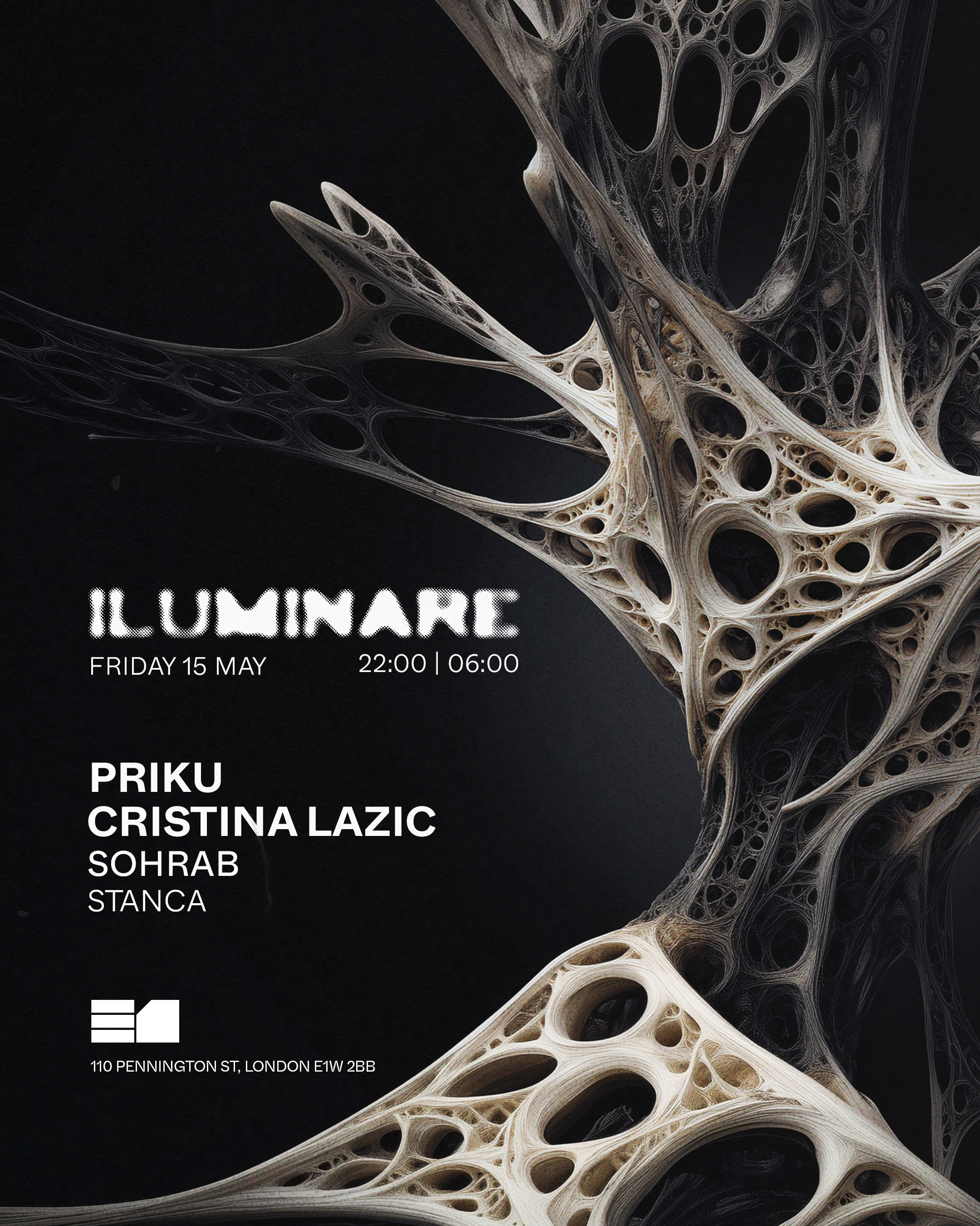 Iluminare presents: Priku, Cristina Lazic, sohrab. & Stanca